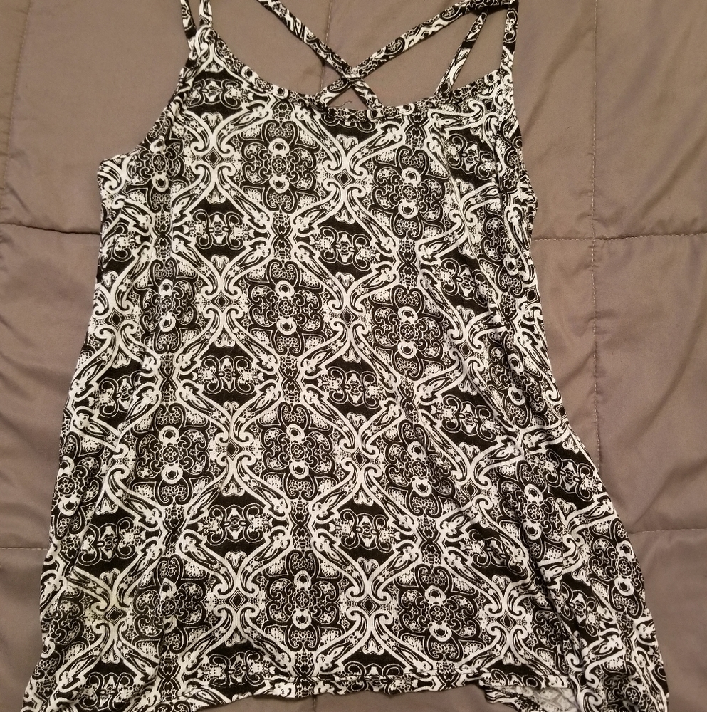Flowy Patterned Top